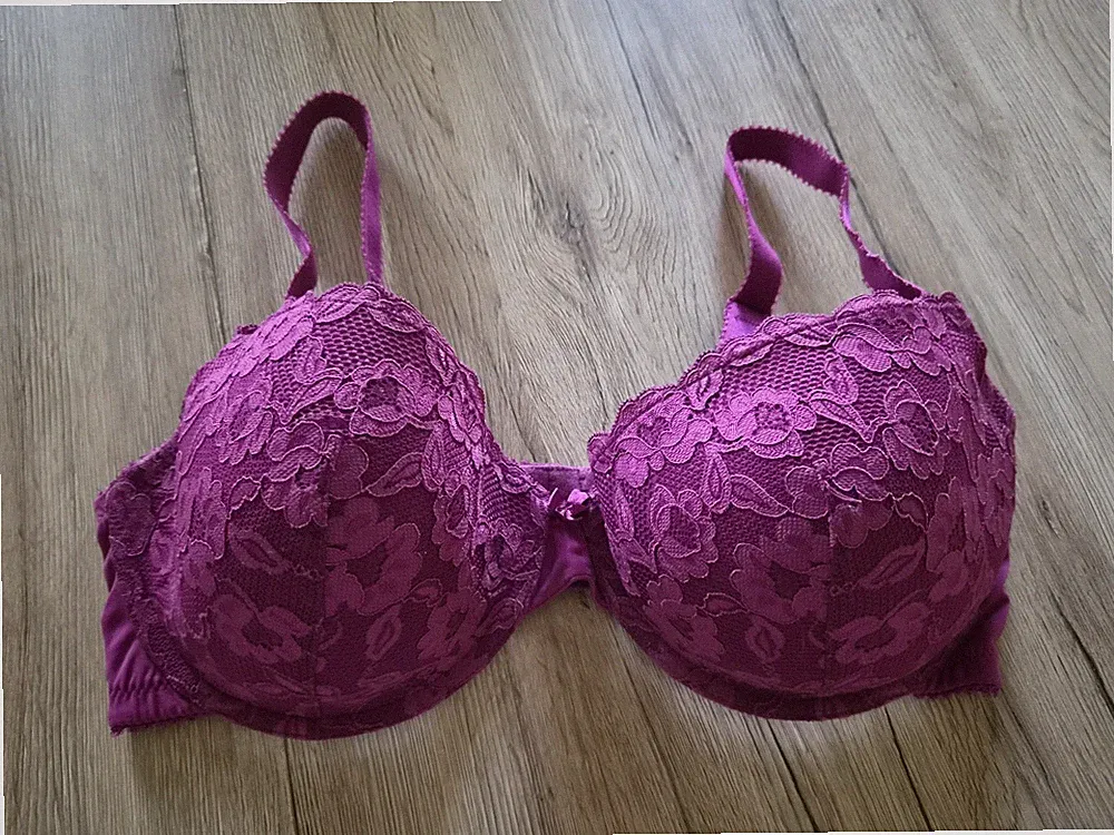 Damen Strech - Push-Up-BH - Lila - Gr. 85 E