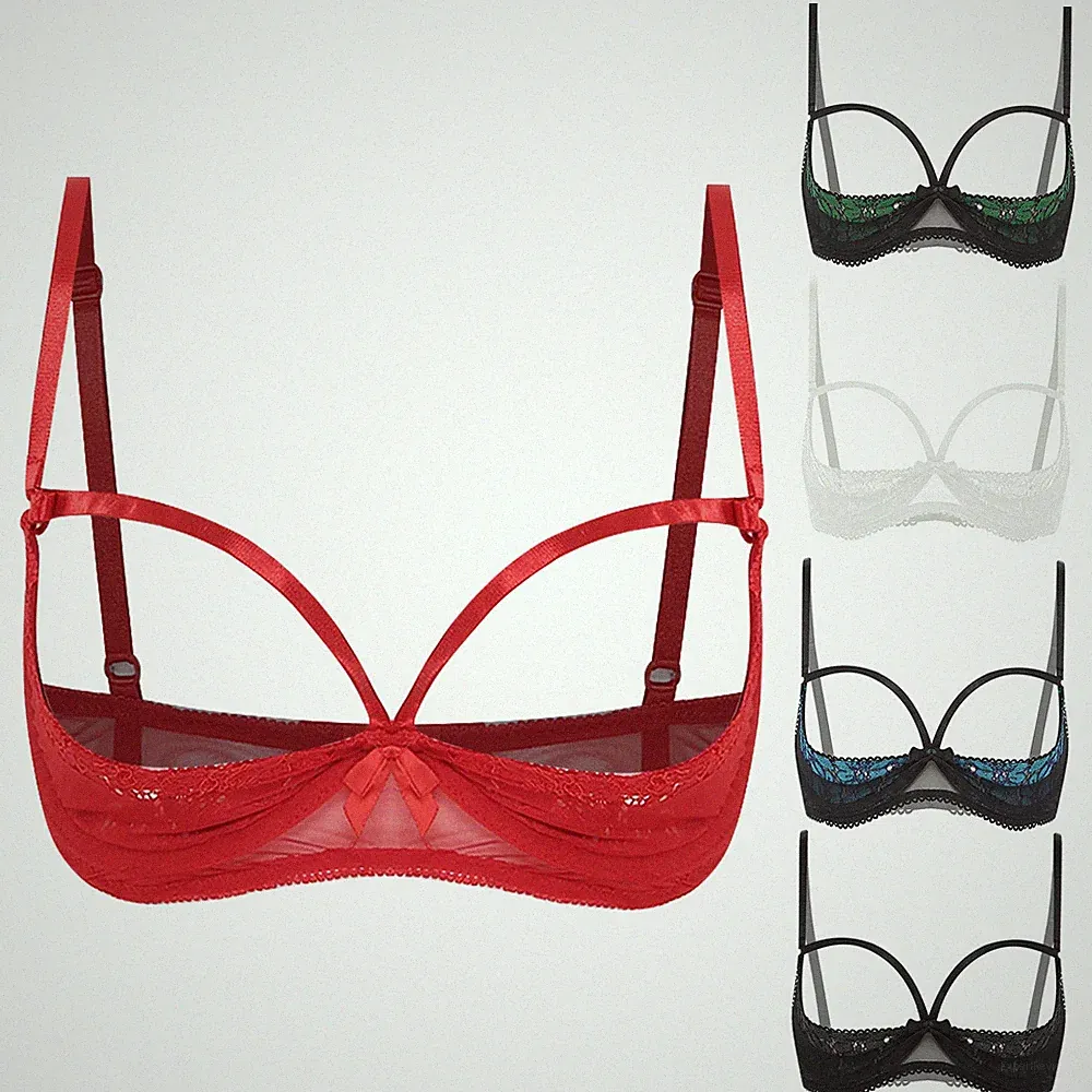 Damen Unterwäsche Erotisch Lingerie Spitze Nachtwäsche Balconette Bh Bralette