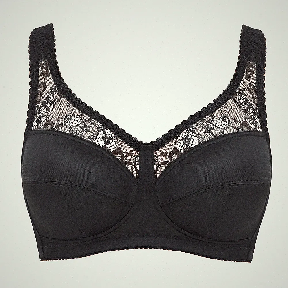 Damen Vollschalen Minimizer BH Spitze Große Größen BH Komfort Nicht Gepolstert