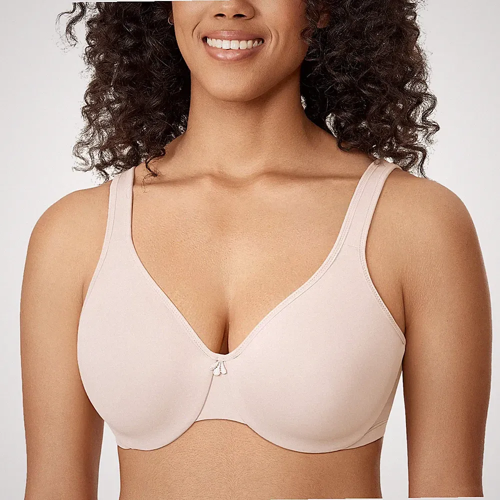 Delimira Damen Minimizer BH Übergröße Bügel Vollschale ungepolstert nahtlos