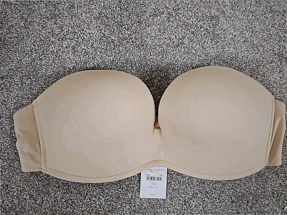 Delimira Seamless Trägerloser Nude BH Größe 40 B