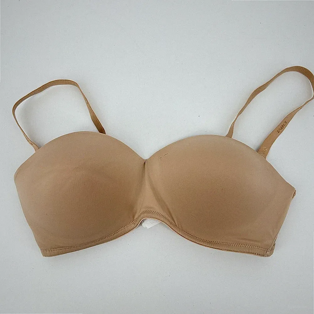 Dim Invisifree Damen Wireless Bandeau-BH x1, Beige, 75C