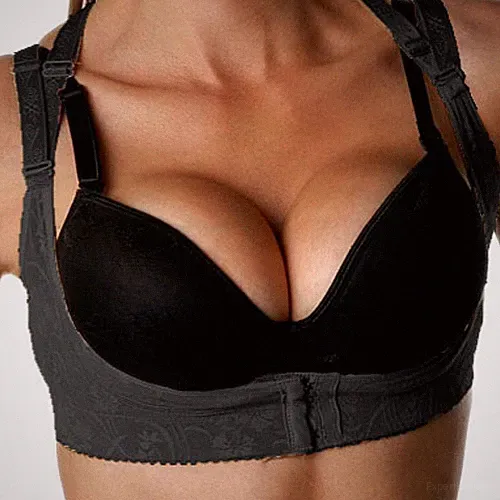 Dirndl BH Xtreme Push Up Büstenhalter Mieder ohne Silikon Kostüm Halloween sexy