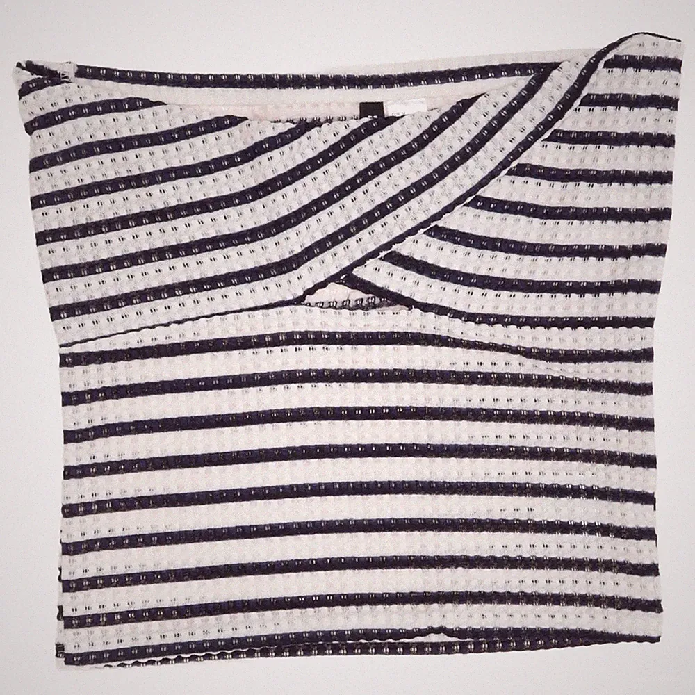 Divided by H&M, Bandeau-BH, Größe: M, Blau/Weiß, Elasthan/Polyester #I0u