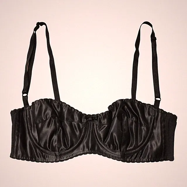 DOLCE & GABBANA Underwear Schwarz Semi-Pad Bügel Balconette BH IT3 / M 320usd