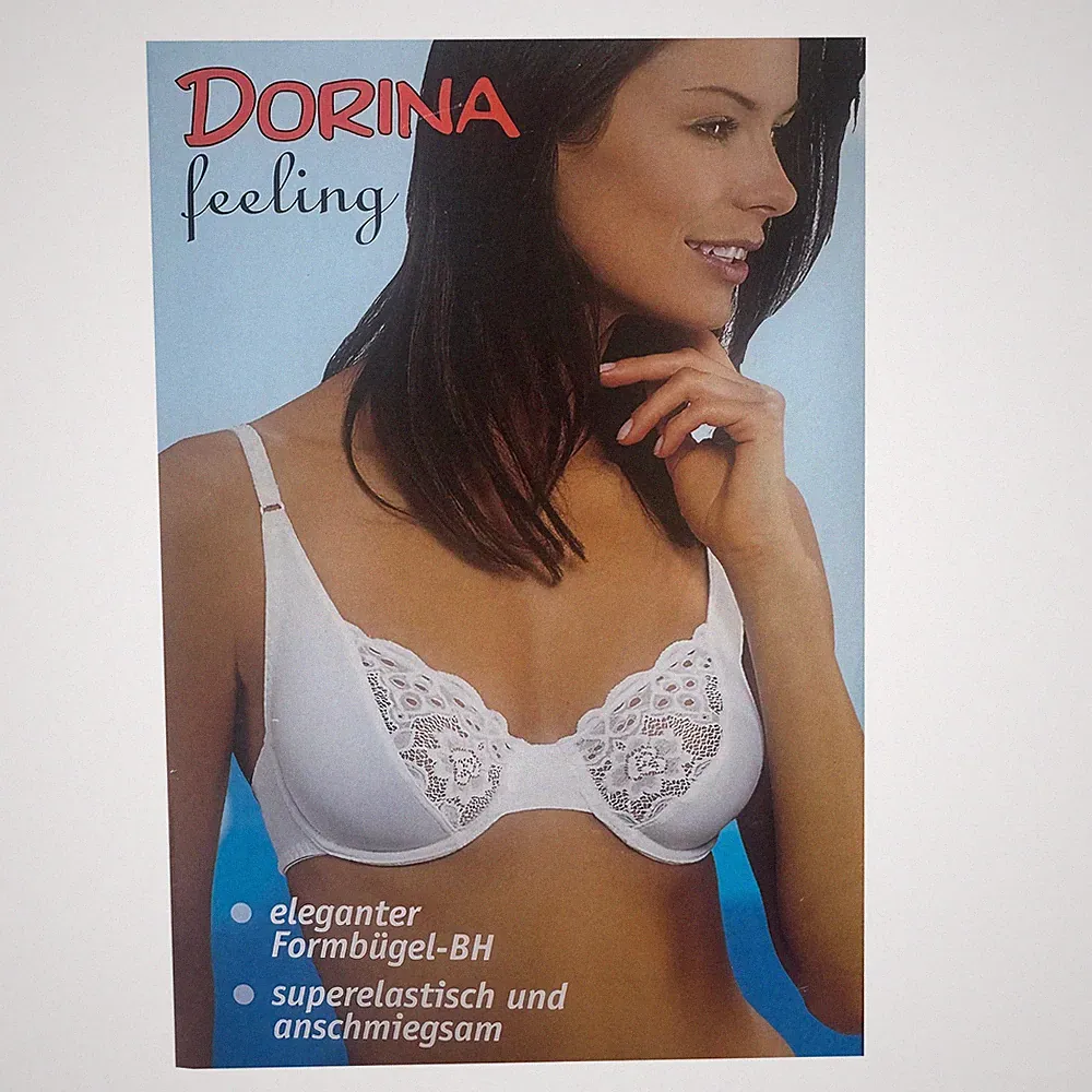 DORINA Feeling Damen BH mit Bügel elastisch Gr. 80B, 80C Weiß