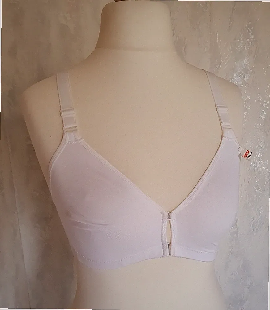 Dorina Sport BH T-Shirt BH in weiß Frontöffnung Neu mEt Gr. 75C