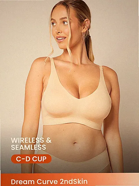Dream Curve 2ndHaut nahtloser Plunge BH für perfekten Tragekomfort Billig24