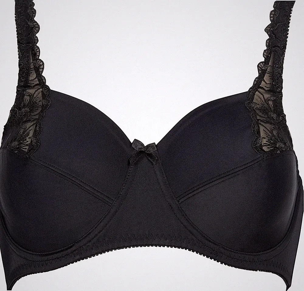 Schwarz Bralette