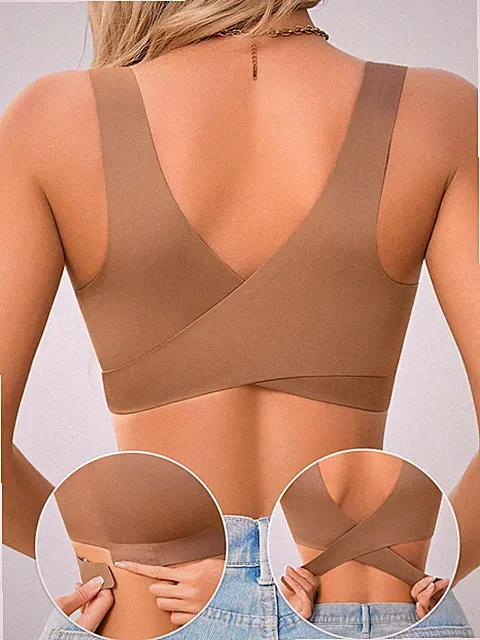 Eleganter nahtloser Damen Bandeaubh Atmungsaktiv und Bequem mit Billig24