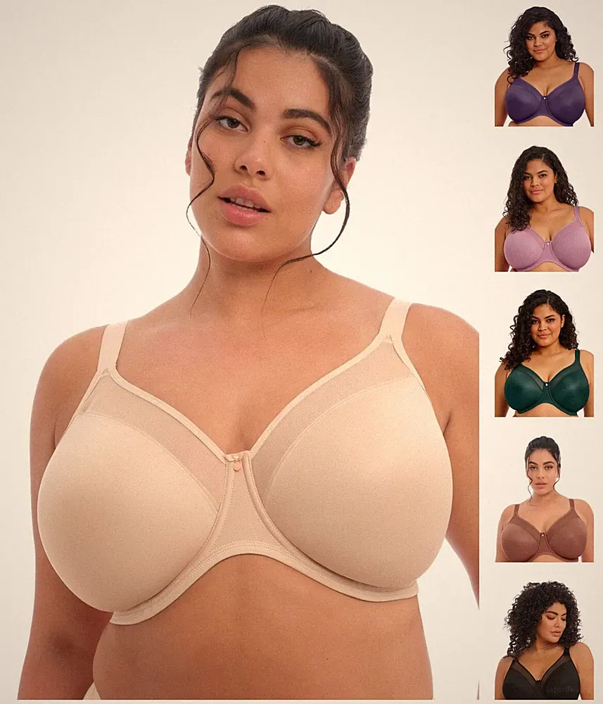 Elomi glatter BH geformt Bügel Vollschale Damen Vollfigur Dessous 4301