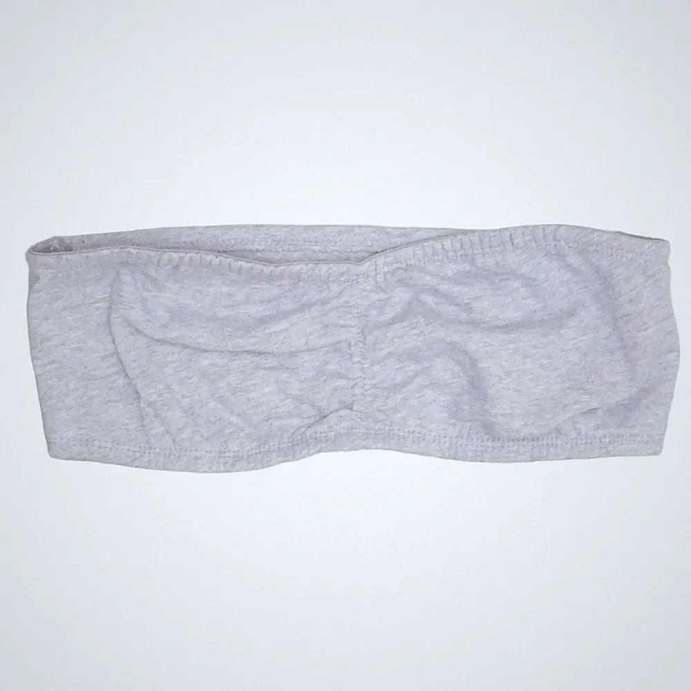 Esmara, Bandeau-BH, Größe: 38, Grau, Baumwolle/Elasthan, Einfarbig, Damen #5pC