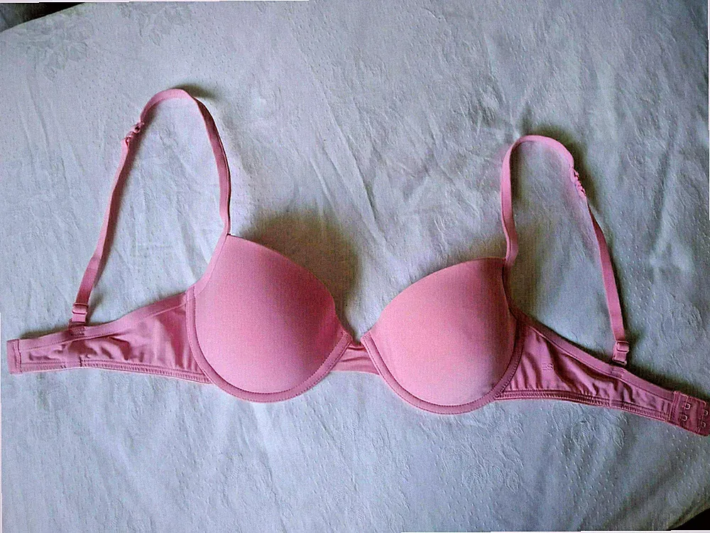 Esprit Bügel T-Shirt BH 70C Multifunktionsträger rosa top Zustand (kein Push up)