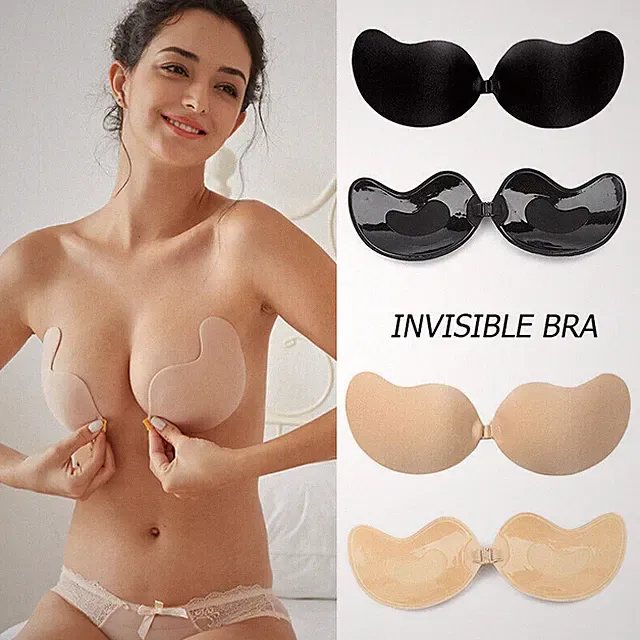 EvelynPro - Invisible Diva trägerloser rückenfreier Push up BH