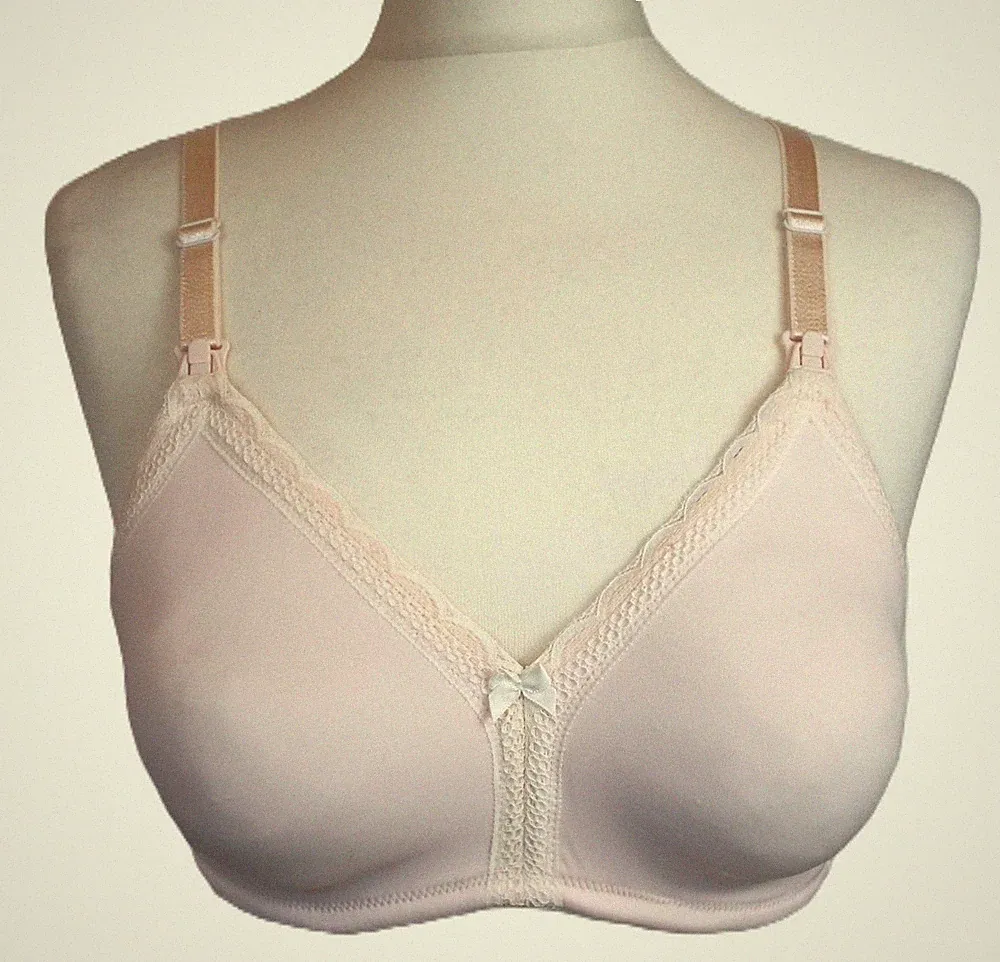 Ex-M&S🌺Rosa Still Drop Cup Stillen Umstands BH ohne Bügel🌺 34 38 B&D