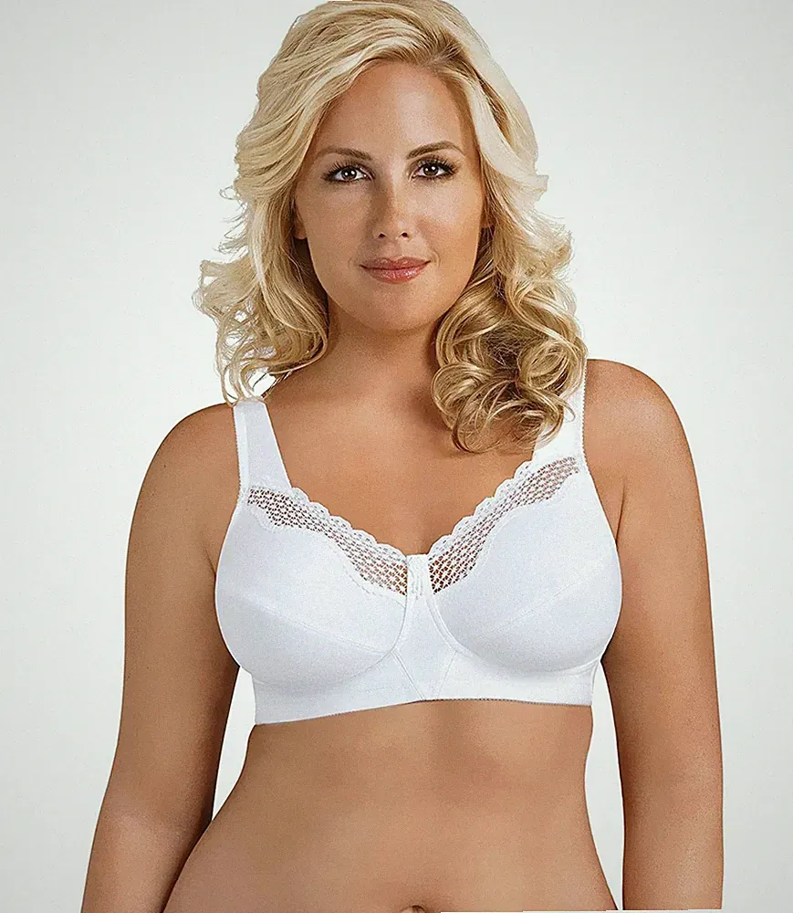 Exquisite Form Soft Cup BH ohne Bügel Baumwolle Spitze Büstenhalter bügellos