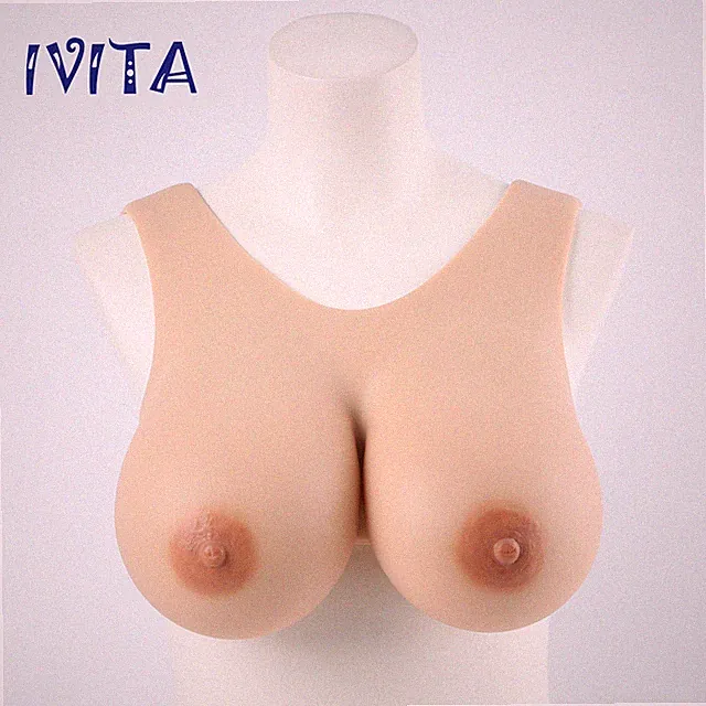 F-J Cup Silikonbrüste Drag Queen Crossdresser Brustprothese Boobs Enhancers