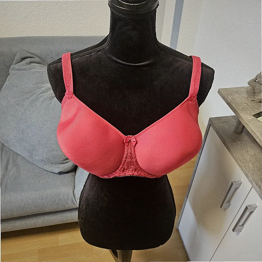 Fantasie Bh Gr.80H Rot Spitze Neuwertig