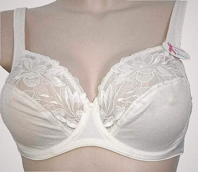 Felina Bügel-BH 532 CONFIDENCE Gr.75C UK 34C Fr 90C Vanilla 29% Cotton Elegant
