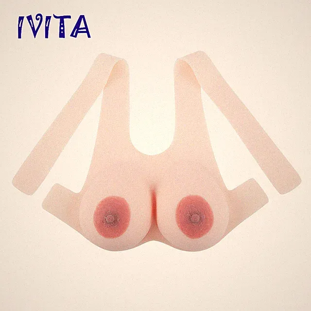 FF Cup Crossdresser Brüste Große Ovale Areola Silikonbrüste CD Gefälschte Brüste