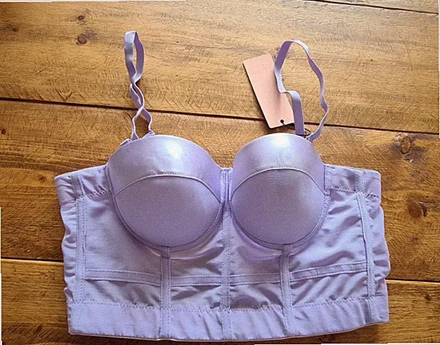 Fliederfarbene Bustier /Neu, mit Etikett