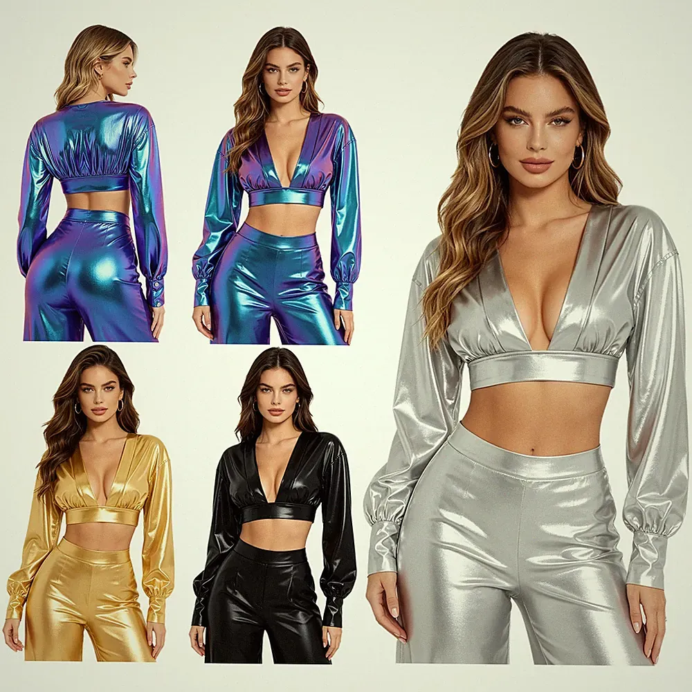 Frauen Jacke Leder Bustier Felsen Spitze Bühne Weste Täglich Clubwear Bügel-BH