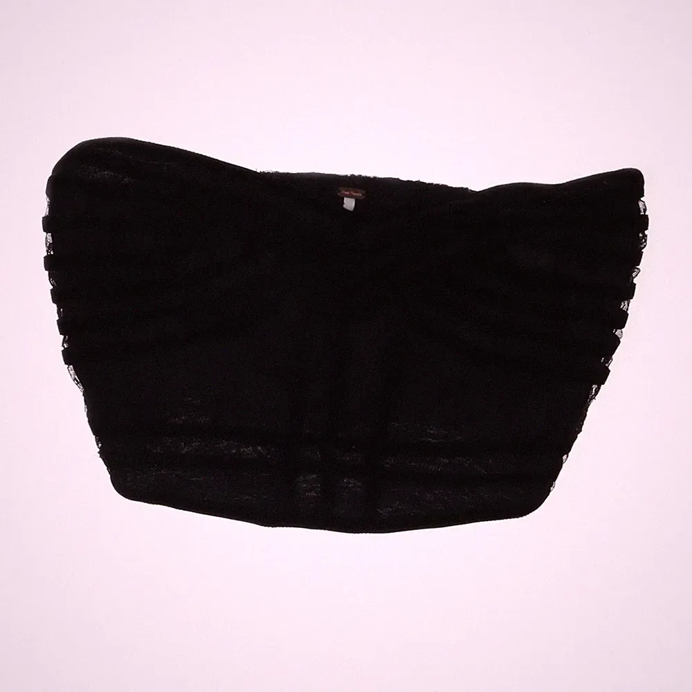 Free People, Bandeau-BH, Größe: S, Schwarz, Elasthan/Polyamid/Viskose #rSB