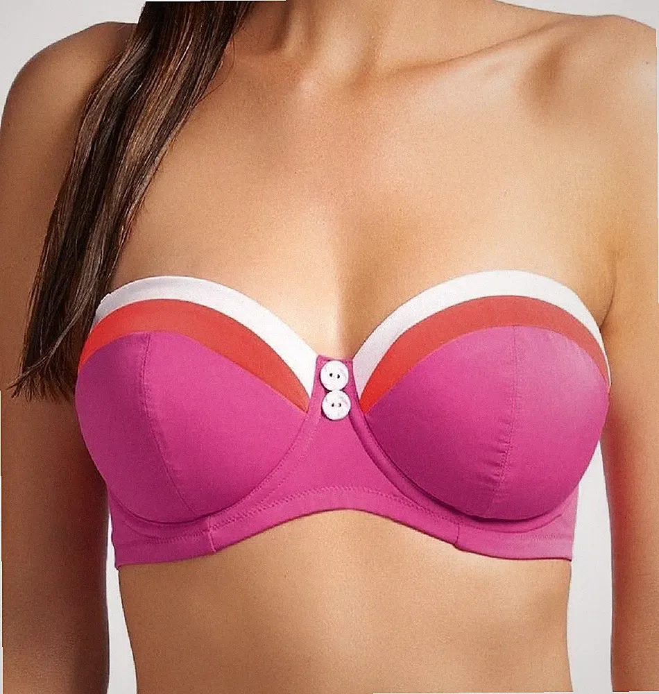 FREYA~REVIVAL U/W BANDEAU P'D BANDEAU-BIKINI BH+SLIP-SET-SORBET*VERSCHIEDENE GRÖßEN*