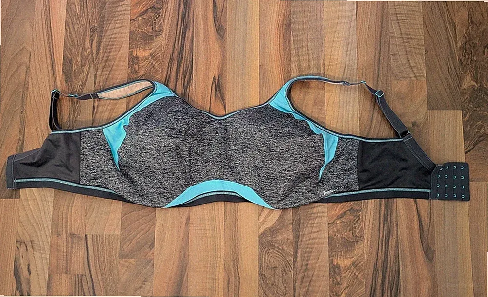 Freya Sport-BH, Größe 90I, Grau, Gepolstert, Gebrauchter Sehr Guter Zustand