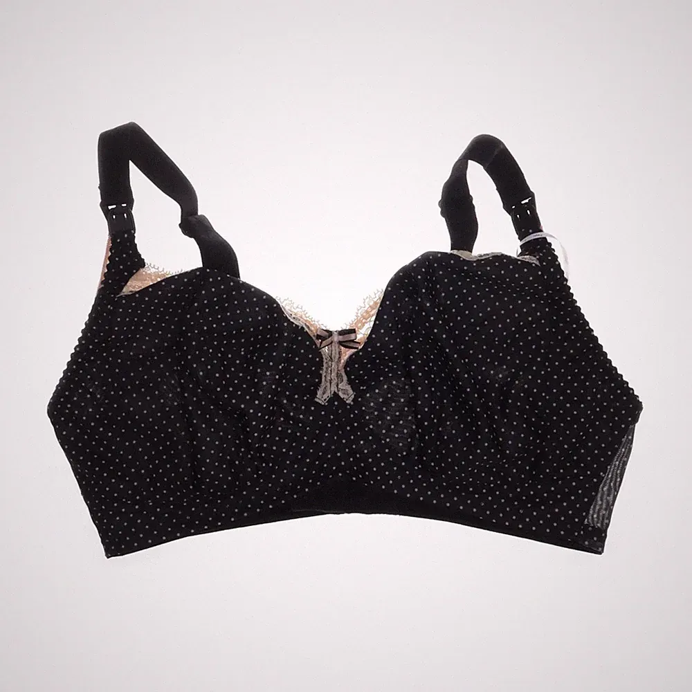 Freya, Still-BH, Größe: 85E, Schwarz, Elasthan/Nylon/Polyester, Gepunktet #4DV