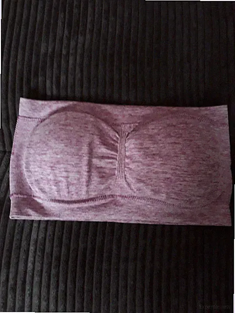 Gepolsterter Soft BH/Bandeau Sport BH trägerlos Größe 36/38 Bustier Cup B & C