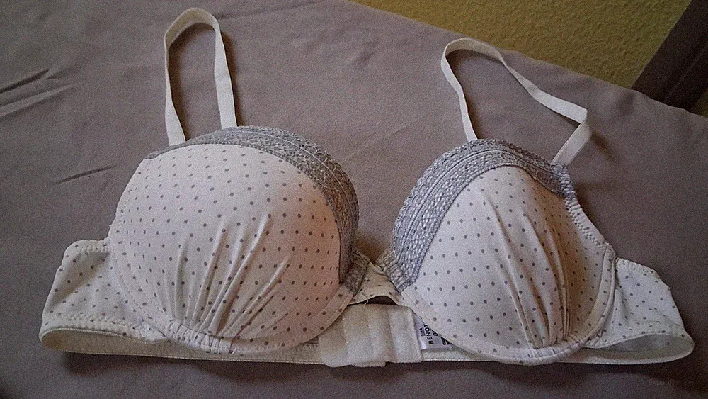 Gepunktet Push-up-BH