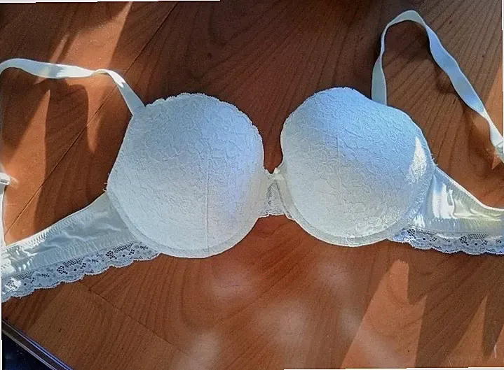 Gina Benotti Schalen BH 80C Gelb Hell NEU Spitze