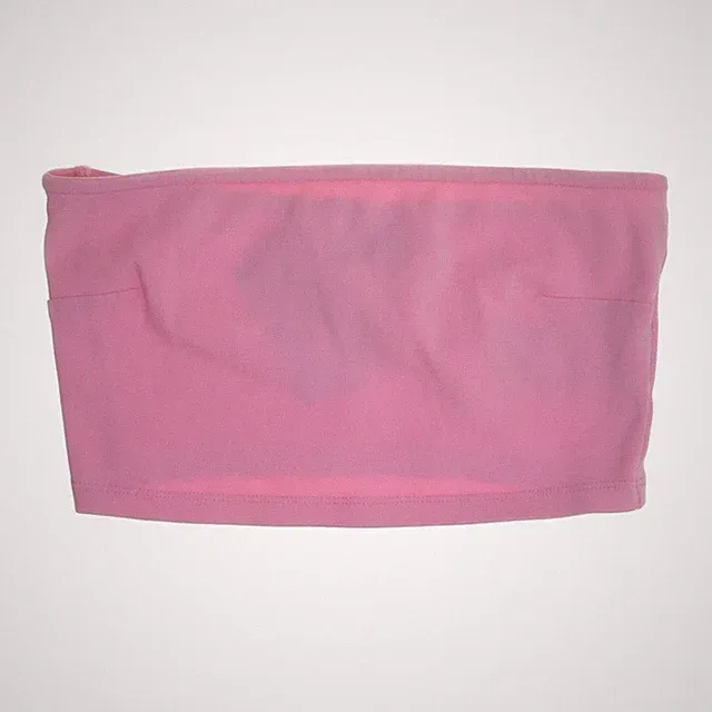 Gina Tricot, Bandeau-BH, Größe: M, Pink, Baumwolle/Elasthan, Einfarbig #2Bn