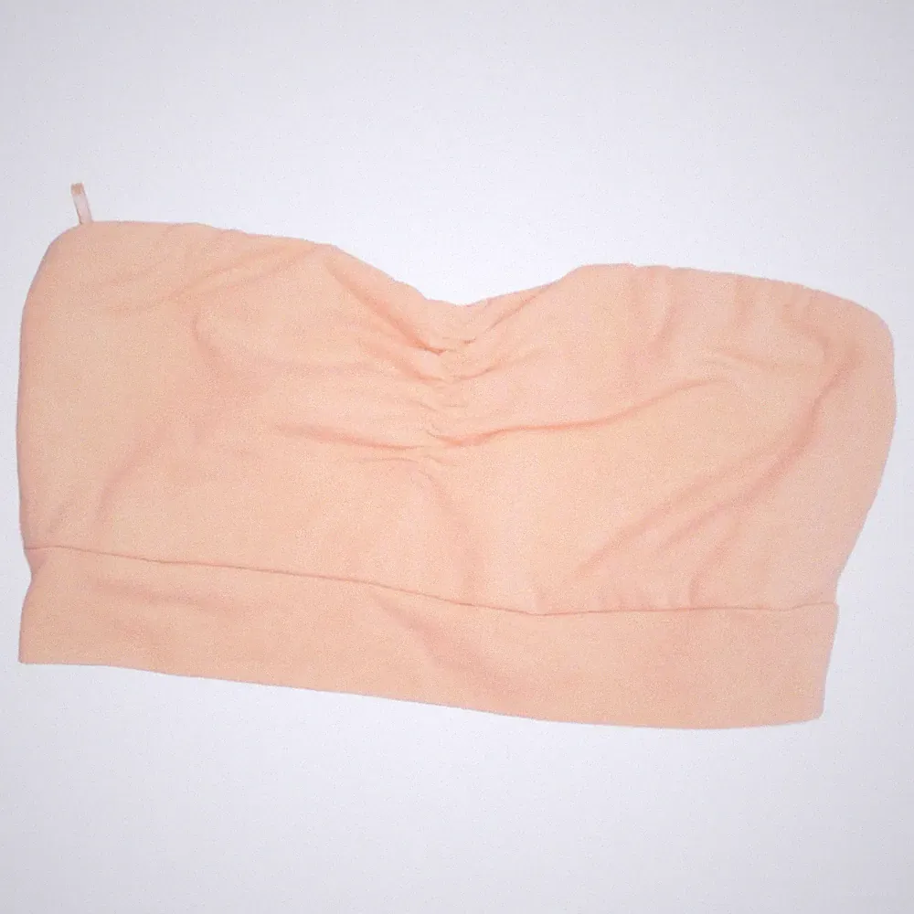 Gina Tricot, Bandeau-BH, Größe: S, Orange, Baumwolle/Elasthan/Polyester #wMn