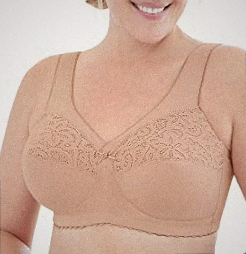 Glamorise Damen Schalen Vollschalen BH Full Gr. 115 H