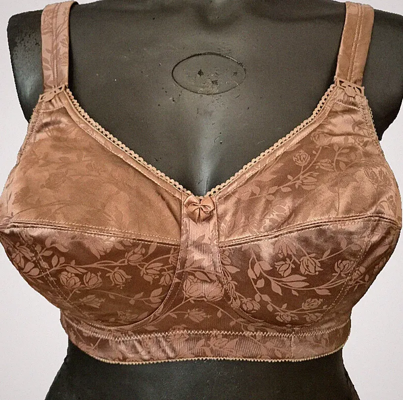 Goddess USA 110 BH Gr.85C UK 38C vollschale BH ohne Bügel Braun