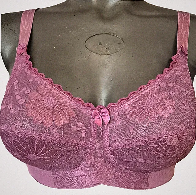 Goddess USA 3050 Damen Spitze BH Gr.70E UK 32DD vollschale BH ohne Bügel Lila