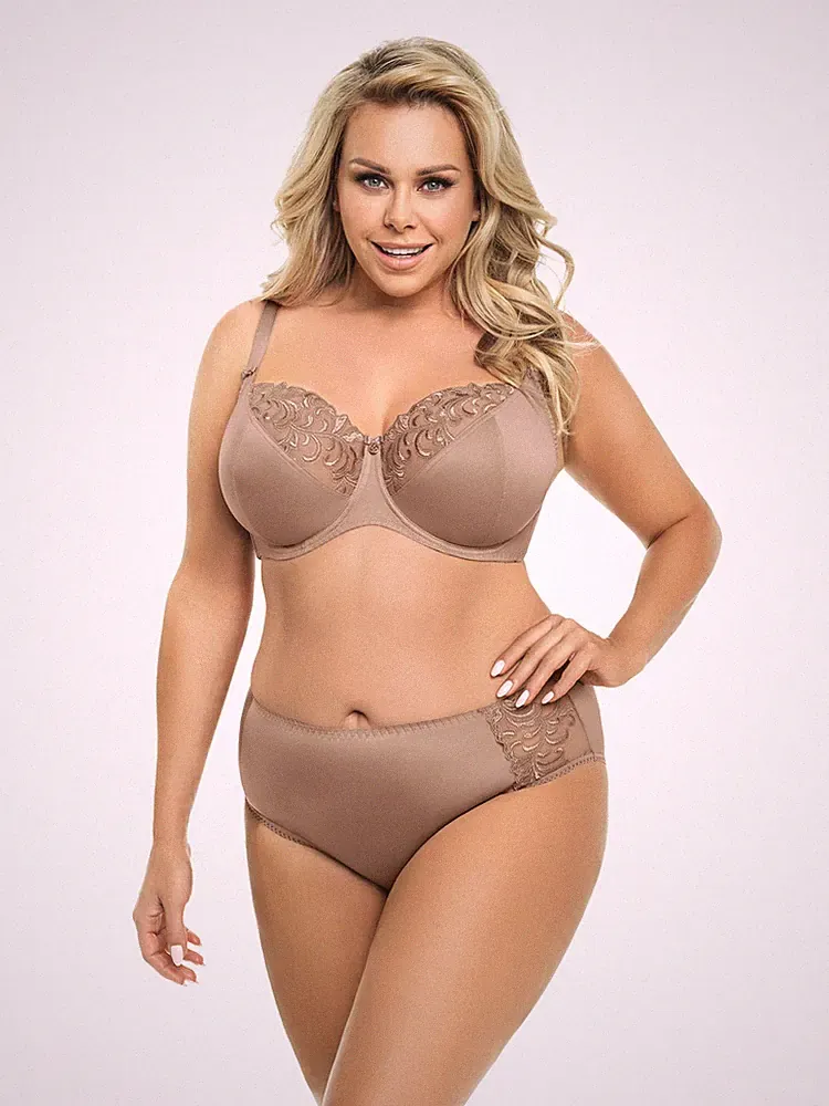 Gorsenia Lingerie Damen Soft Bügel BH Victoria K378 beige NEU