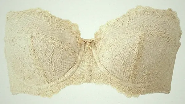 GOSSARD 7707 NUDE Push Up Bügel BH Trägerlos 70-85, A-I