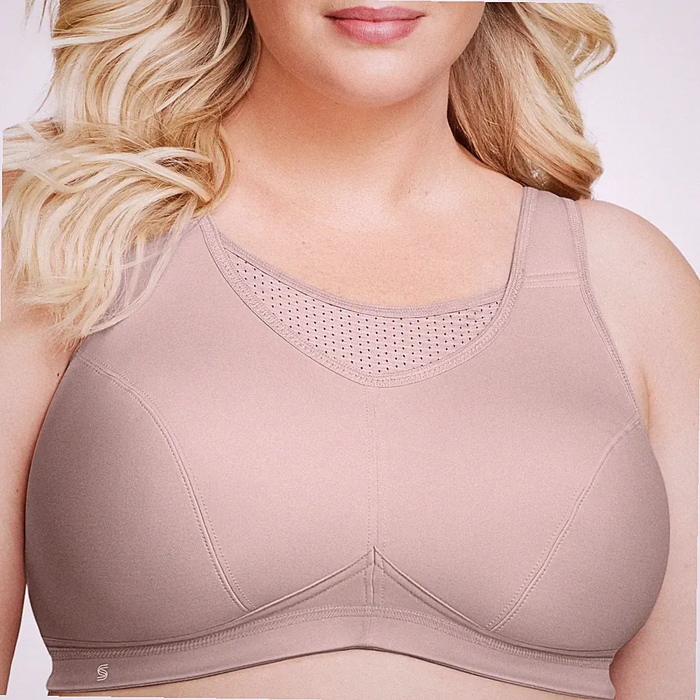 Große Größen Plusgröße Bustier Elite SportBH mit bestem Halt ohne Bügel Nr. 1067