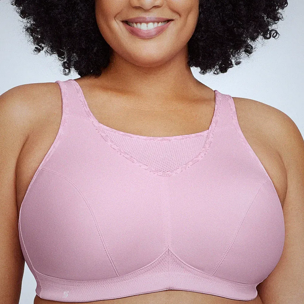 Große Größen Plusgröße Bustier SportBH mit bestem Halt ohne Bügel Nr. 1066