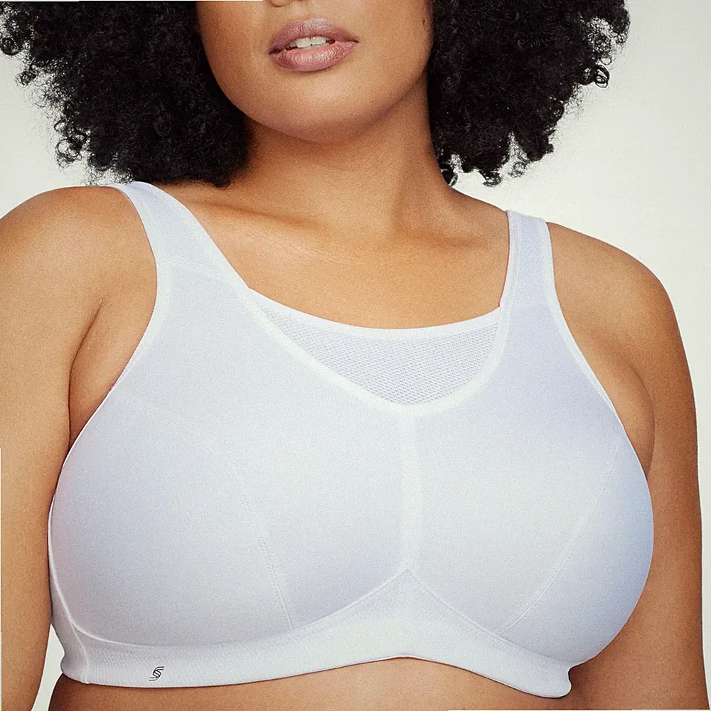 Große Größen Plusgröße Bustier SportBH mit bestem Halt ohne Bügel Nr. 1066, W...
