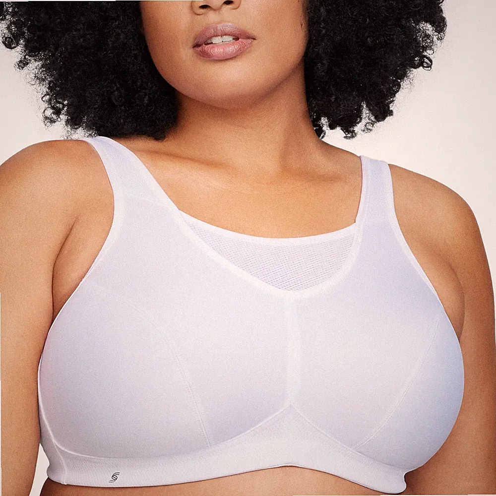 Große Größen Plusgröße Bustier SportBH mit bestem Halt ohne Bügel Nr. 1066, W...