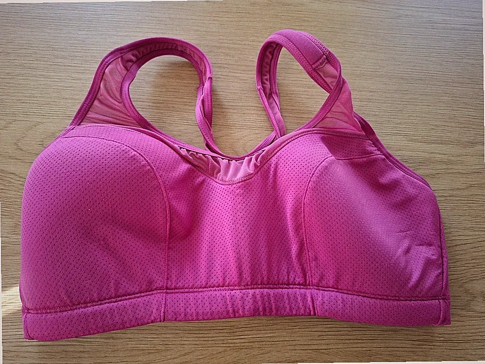 H.I.S. HIS BH Büstenhalter ohne Bügel Sport BH Pink Größe: 85C RL6/4