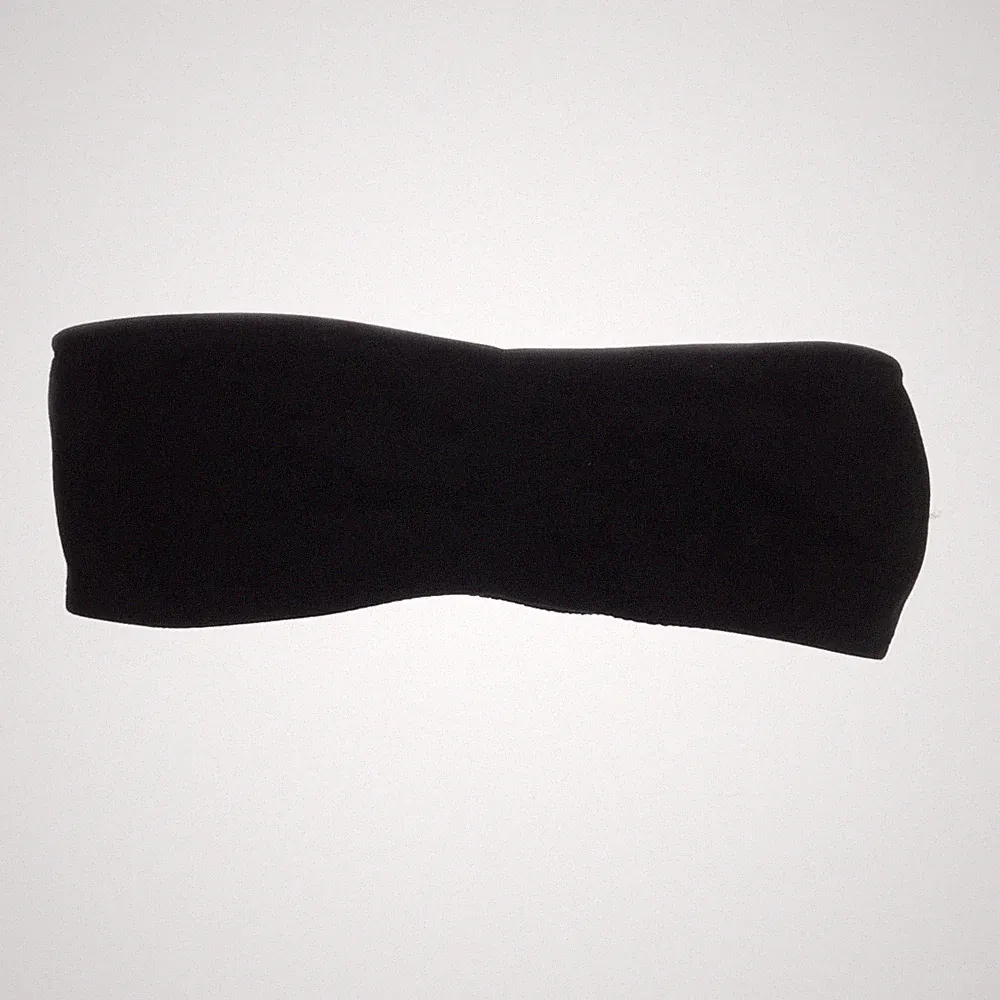 H&M, Bandeau-BH, Größe: 42, Schwarz, Baumwolle/Elasthan, Einfarbig, Damen #Buw