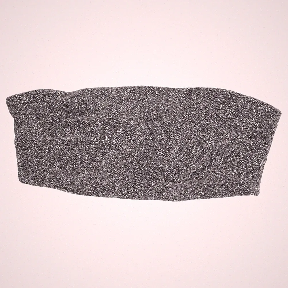 H&M, Bandeau-BH, Größe: 42, Silber, Polyamid/Elasthan, Einfarbig, Damen #xN0