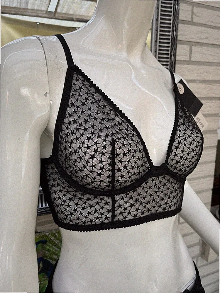 H&M Bügel BH 85 B Sommer Damen Mädchen Schwarz NEU
