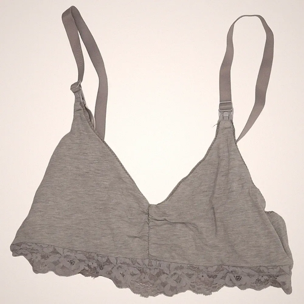 H&M, Still-BH, Größe: 42, Grau, Baumwolle/Elasthan/Polyamid/Viskose #QR9
