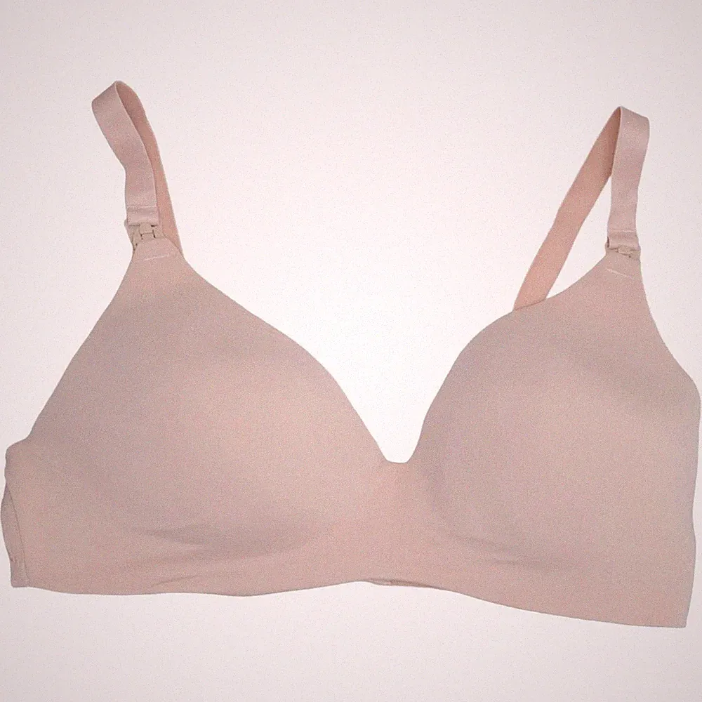 H&M, Still-BH, Größe: 85D, Beige, Baumwolle/Elasthan/Polyamid, Einfarbig #k2M